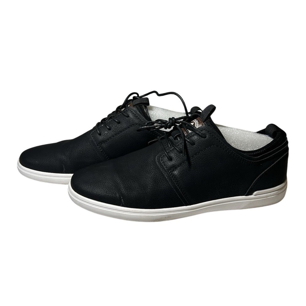 Men's‎ black Oxford shoes By Decarsdz/ New In Box, 10.5